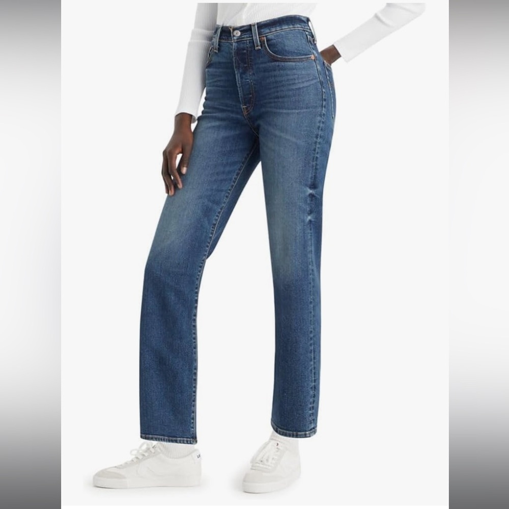 Levi's Ribcage straight ankle jeans - 32W